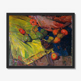 Still life with fruits on green cloth by Anton Faistauer - thumbnail_1_bf_673dc1425e0c5e198f5ec755